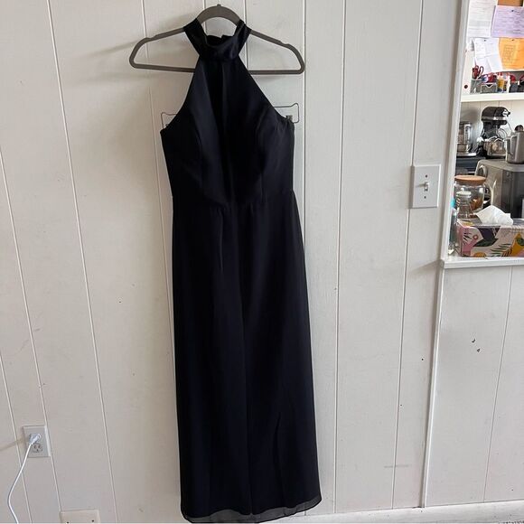 Amsale Sophia Black Gown - Picture 4 of 14